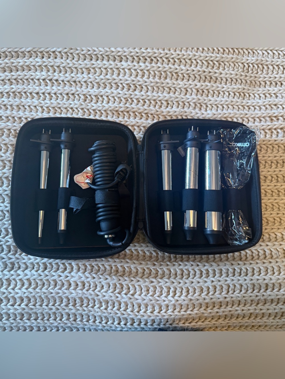 Amika The Chameleon 5-in-1 Interchangeable Curling Wand Kit
